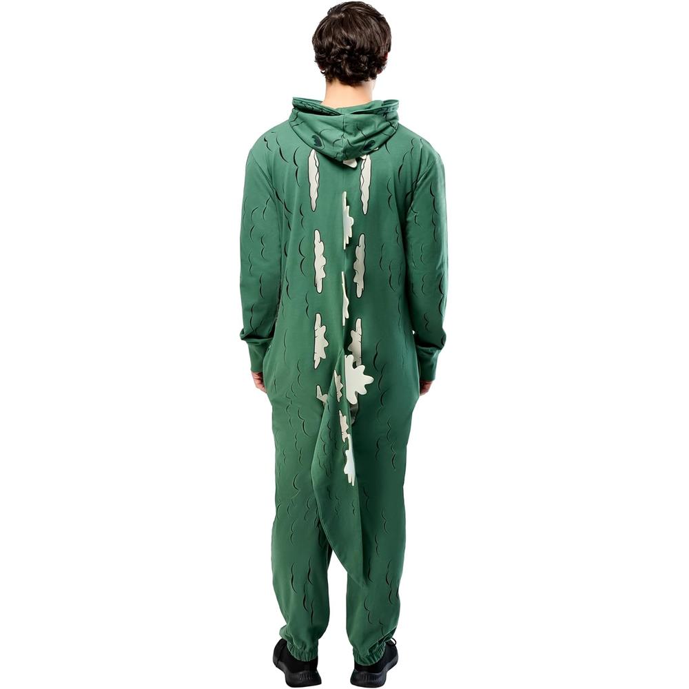 DISFRAZ GARFIELD JUMPSUIT CON CAPUCHA PARA ADULTO - 6