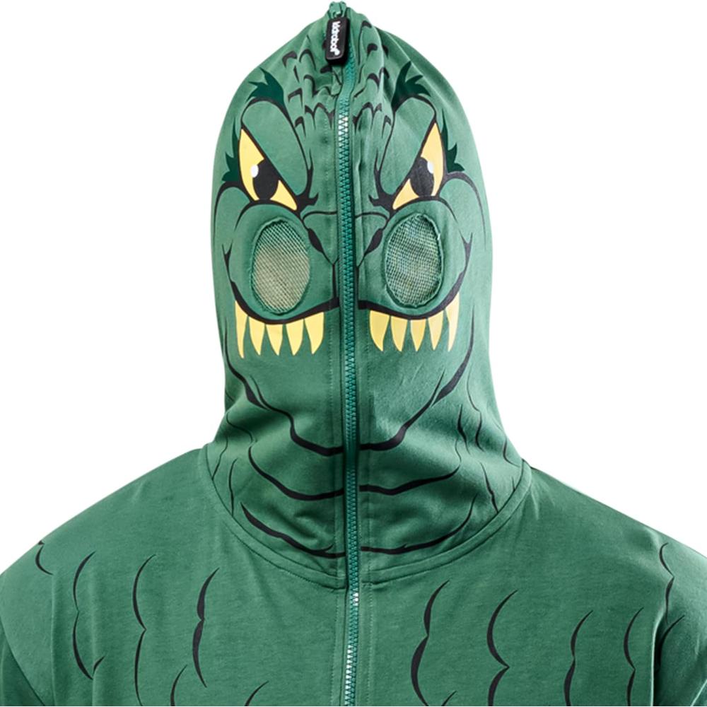 DISFRAZ GARFIELD JUMPSUIT CON CAPUCHA PARA ADULTO - 7
