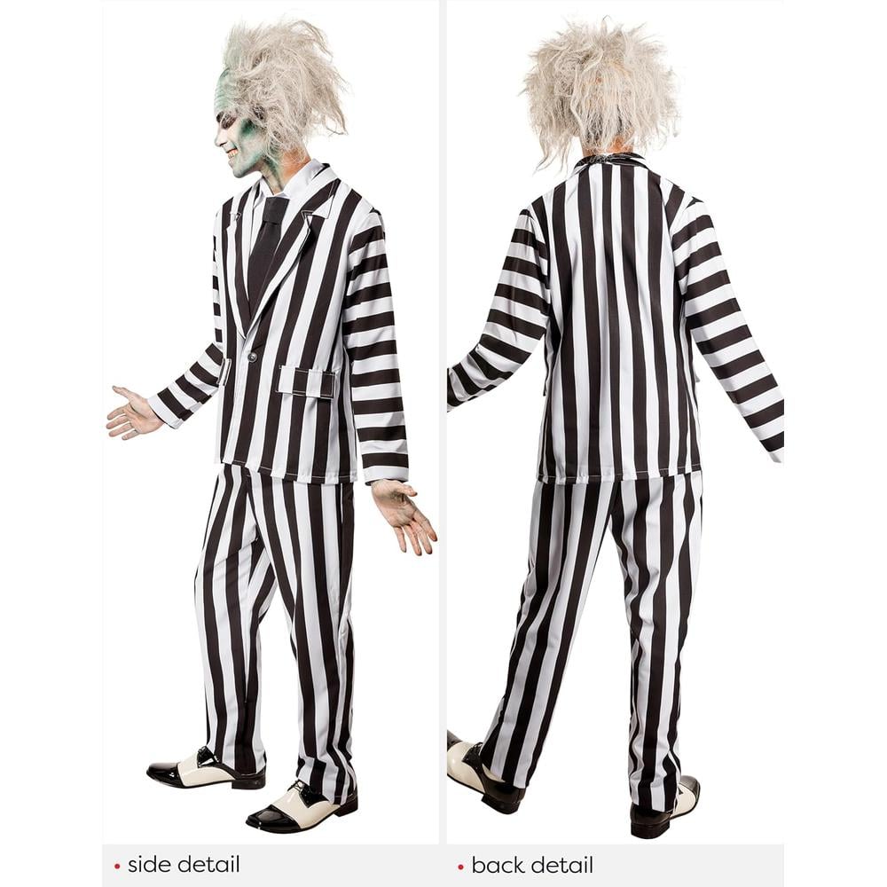 DISFRAZ BEETLEJUICE MÁSCARA DE LÁTEX PARA ADULTO - 4
