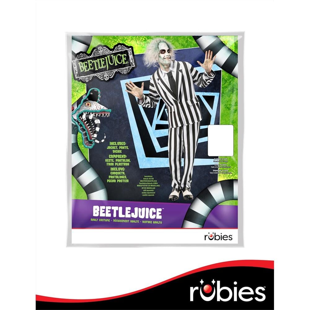 DISFRAZ BEETLEJUICE MÁSCARA DE LÁTEX PARA ADULTO - 5