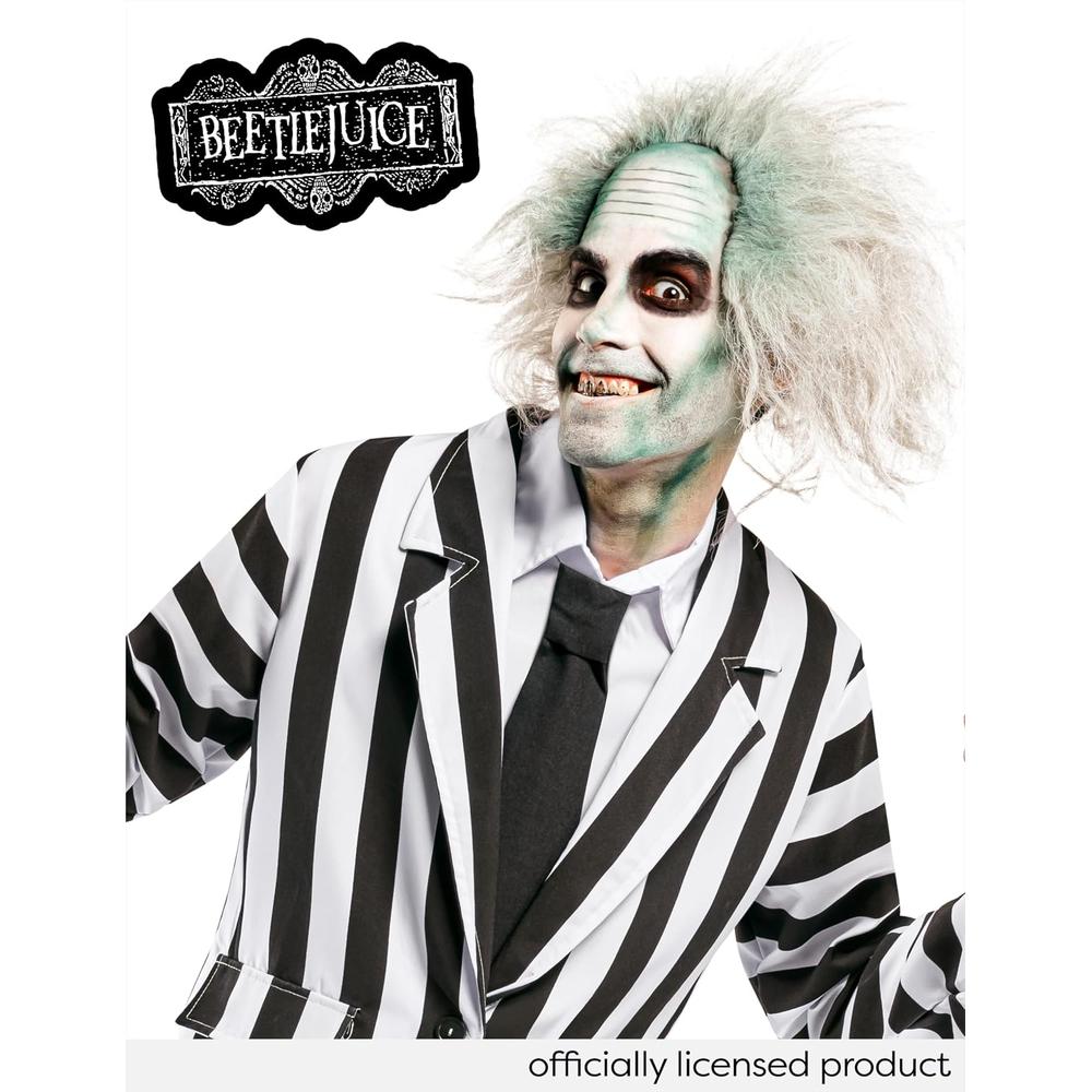 DISFRAZ BEETLEJUICE MÁSCARA DE LÁTEX PARA ADULTO - 6
