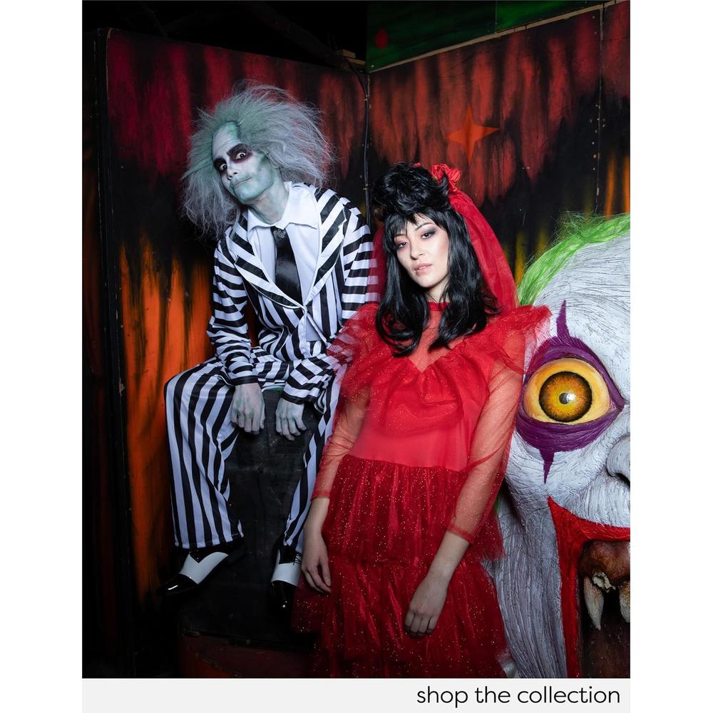 DISFRAZ BEETLEJUICE MÁSCARA DE LÁTEX PARA ADULTO - 8