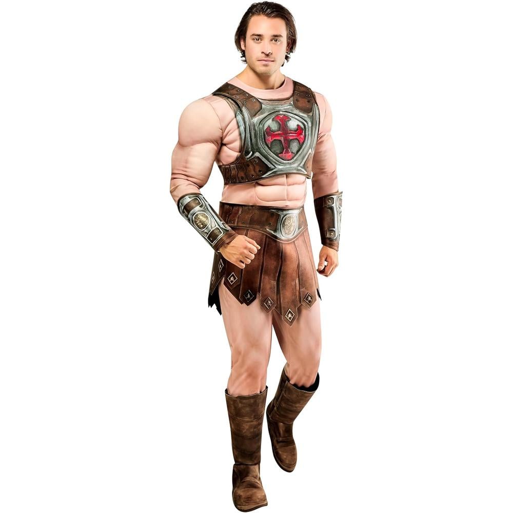 DISFRAZ MASTERS OF THE UNIVERSE HE-MAN PECHO MUSCULOSO PARA ADULTO - 1