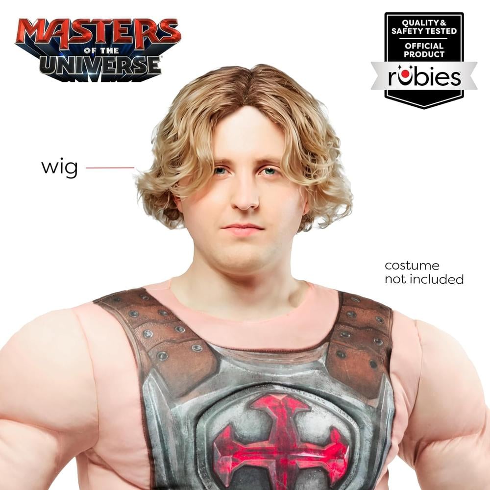 DISFRAZ MASTERS OF THE UNIVERSE HE-MAN PECHO MUSCULOSO PARA ADULTO - 2