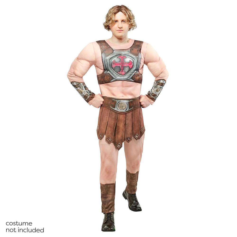 DISFRAZ MASTERS OF THE UNIVERSE HE-MAN PECHO MUSCULOSO PARA ADULTO - 5