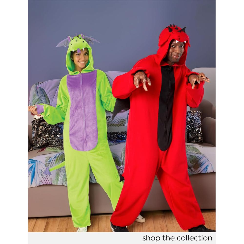 DISFRAZ JUMPSUIT CON CAPUCHA PARA ADULTO COMFYWEAR - 8