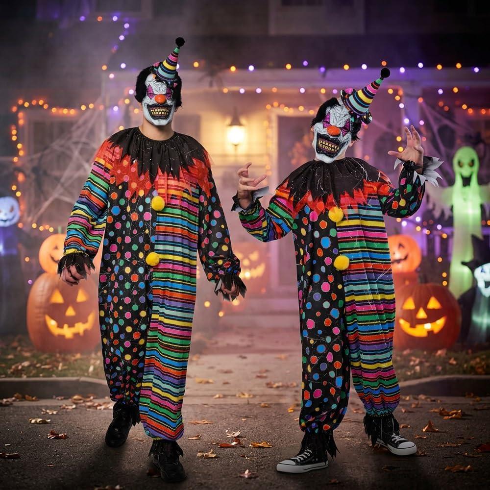 DISFRAZ PAYASO MALVADO INFLABLE PARA ADULTO - 5