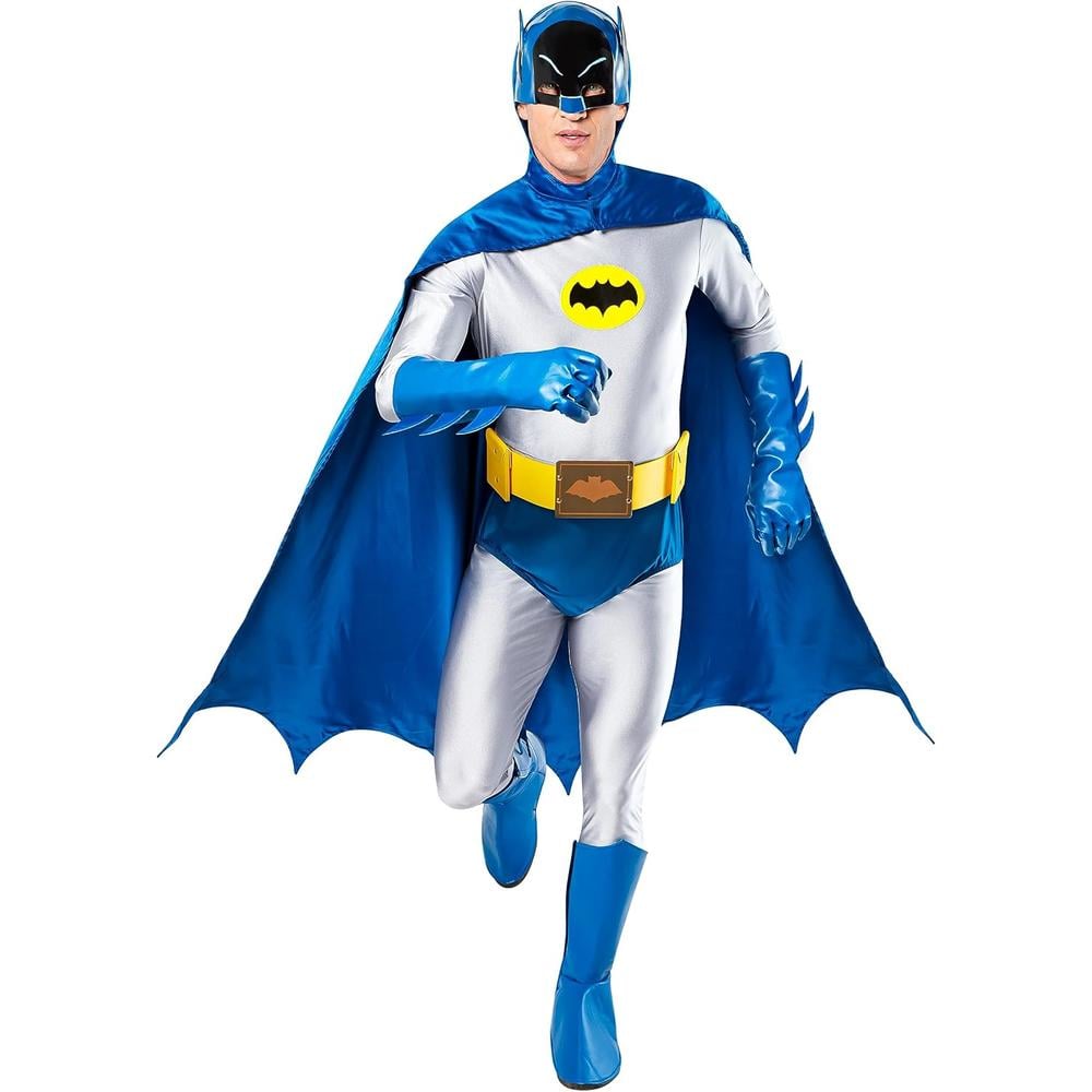 DISFRAZ BATMAN CLÁSICO 1966 PARA ADULTO - 1