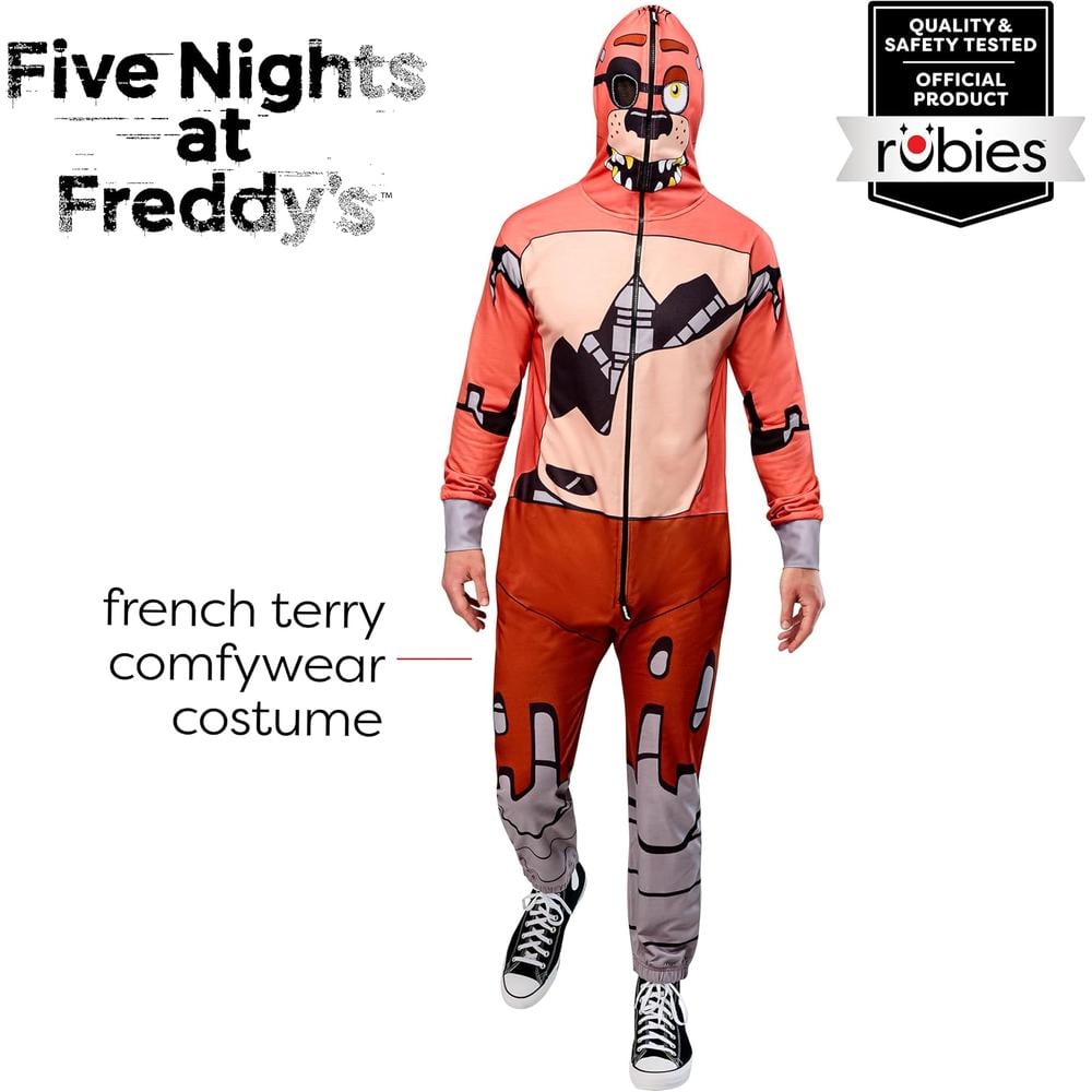 DISFRAZ FIVE NIGHTS AT FREDDY'S FOXY COMFYWEAR PARA ADULTO - 2