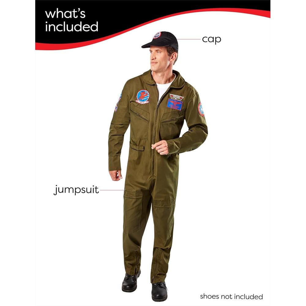 DISFRAZ TOP GUN MAVERICK DELUXE PARA ADULTO - 3