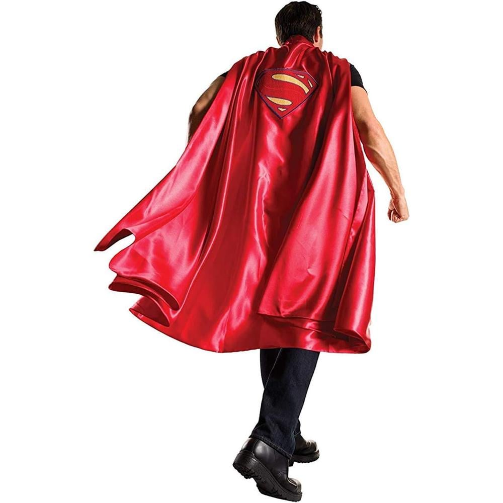 DISFRAZ BATMAN V SUPERMAN: DAWN OF JUSTICE SUPERMAN CAPA DELUXE PARA ADULTO | ROJO - 1