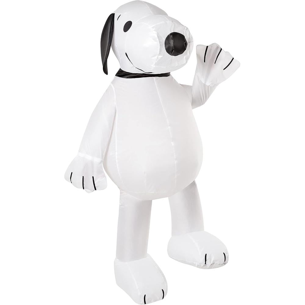 DISFRAZ PEANUTS SNOOPY INFLABLE PARA ADULTO | BLANCO - 1