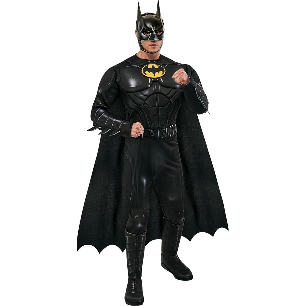 DISFRAZ DC COMICS BATMAN DELUXE PECHO MUSCULOSO PARA ADULTO - 1