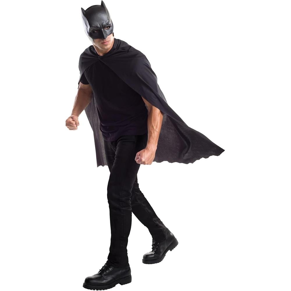 DISFRAZ BATMAN V SUPERMAN BATMAN CON CAPA Y MÁSCARA PARA ADULTO - 1