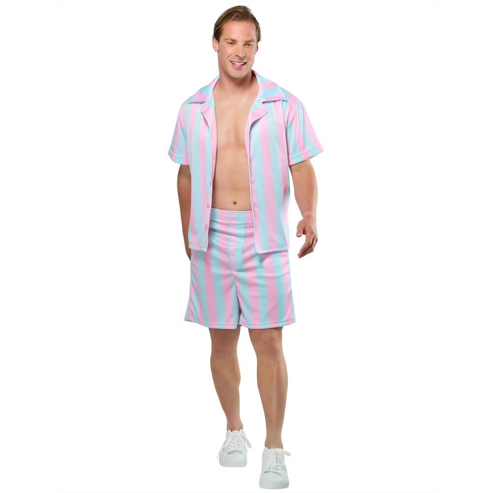 DISFRAZ BARBIE KEN PLAYA PARA ADULTO - 1