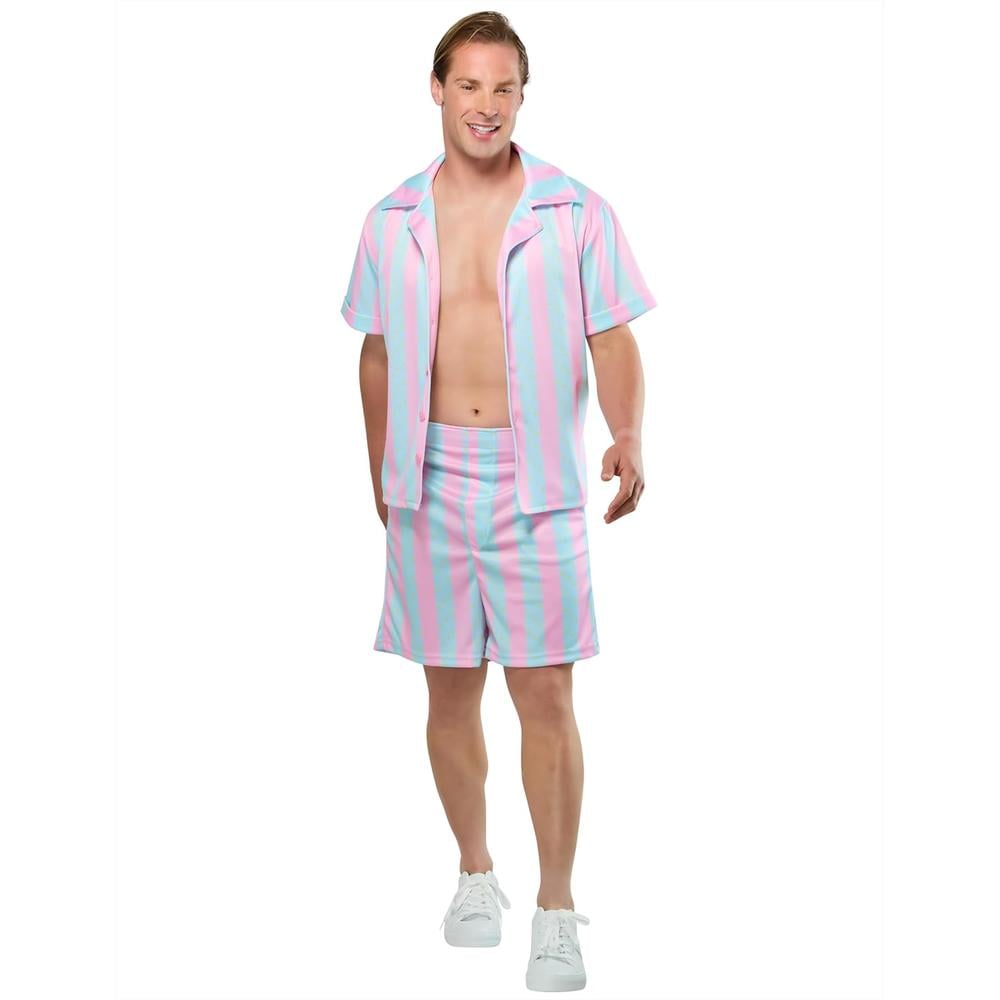 DISFRAZ BARBIE KEN PLAYA PARA ADULTO - 1
