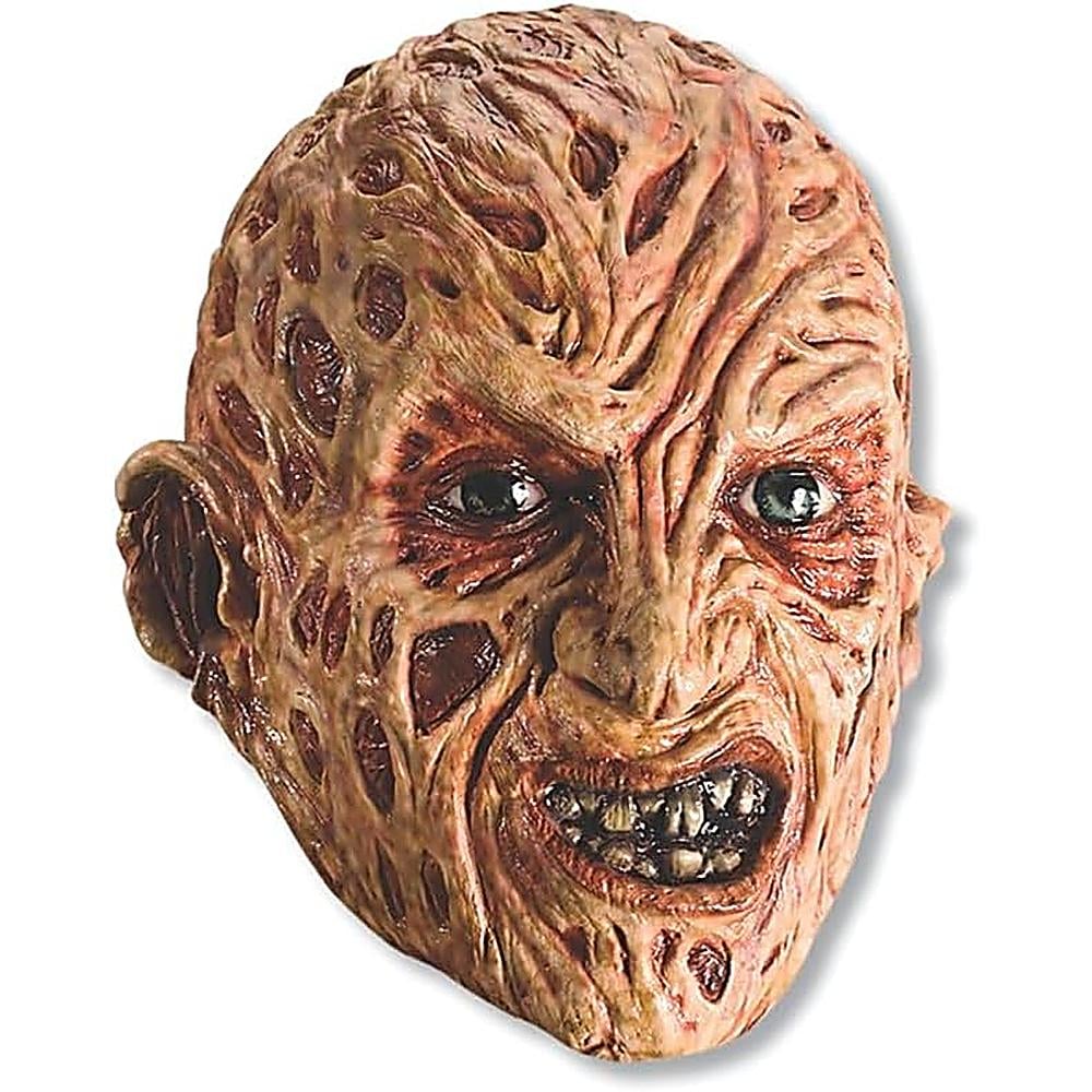 DISFRAZ A NIGHTMARE ON ELM STREET FREDDY KRUEGER MÁSCARA 3/4 PARA ADULTO - 1