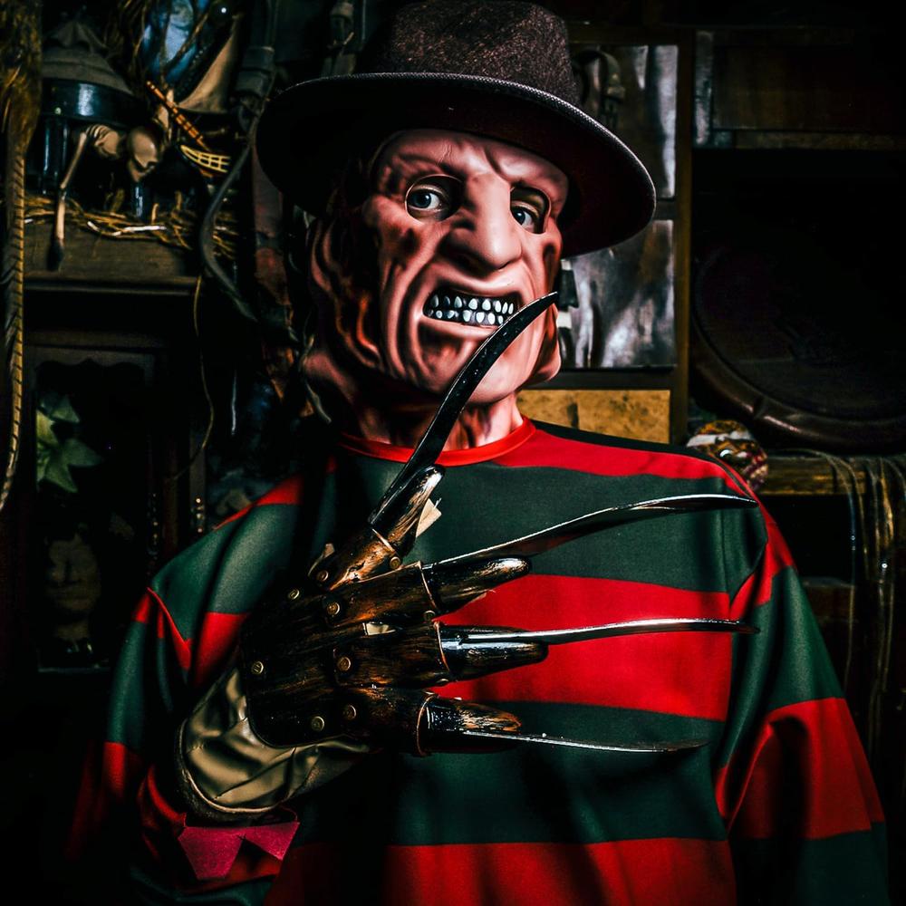 DISFRAZ A NIGHTMARE ON ELM STREET FREDDY KRUEGER MÁSCARA 3/4 PARA ADULTO - 5