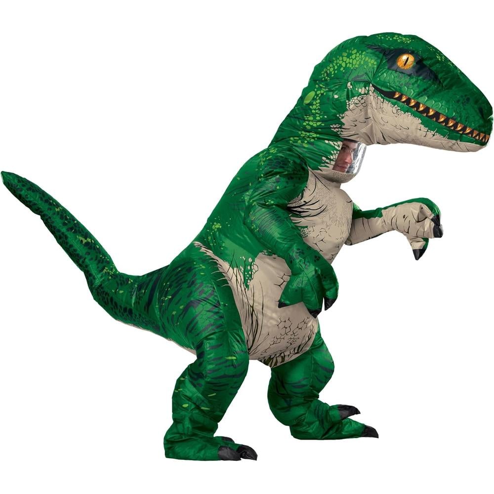 DISFRAZ JURASSIC WORLD DINOSAURIO INFLABLE PARA ADULTO - 1