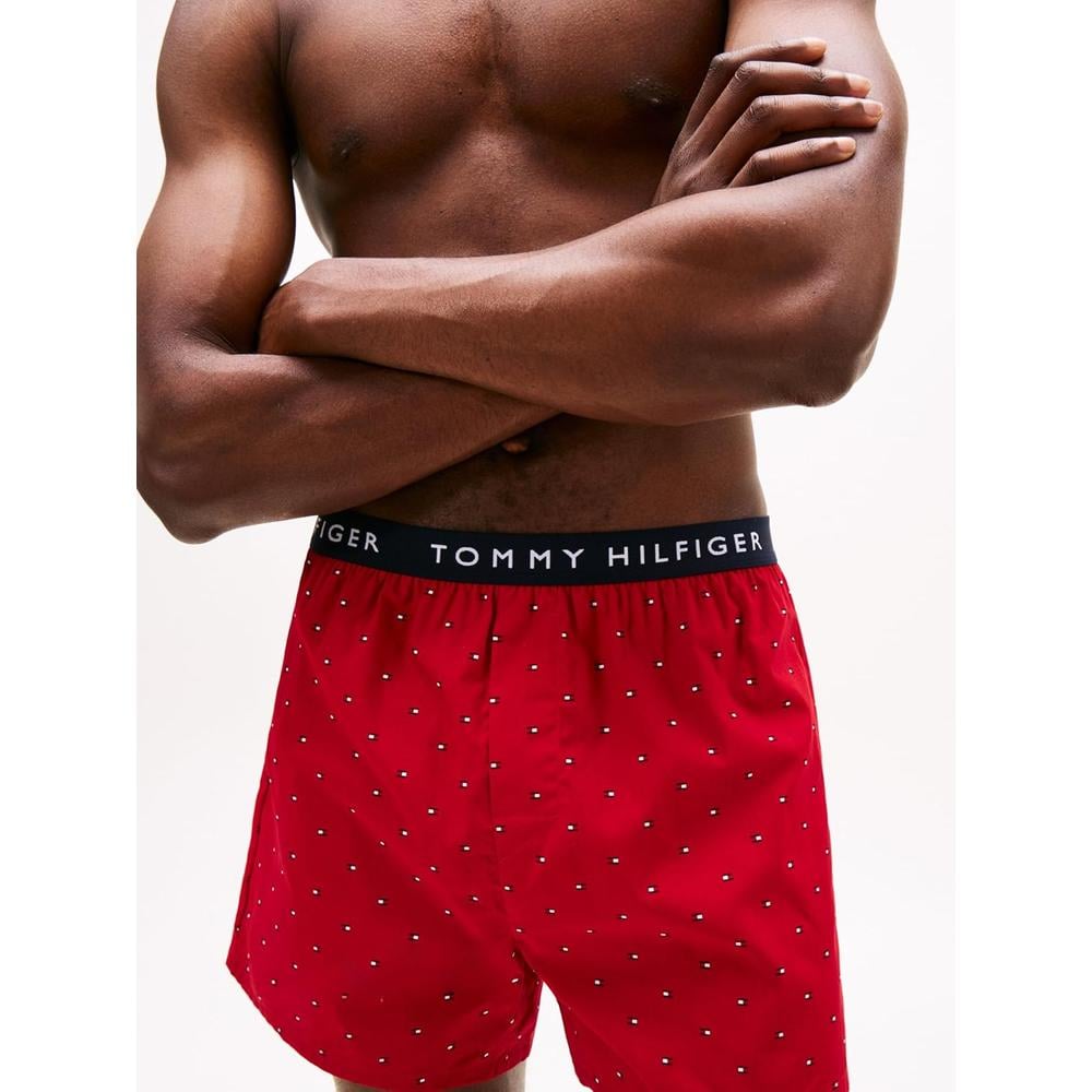 BOXER TOMMY HILFIGER WOVEN COTTON 4-PACK PARA HOMBRE | MULTICOLOR - 3