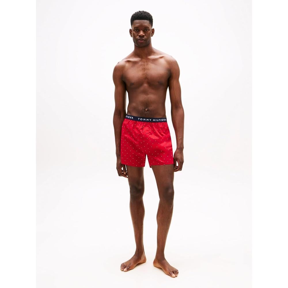 BOXER TOMMY HILFIGER WOVEN COTTON 4-PACK PARA HOMBRE | MULTICOLOR - 4