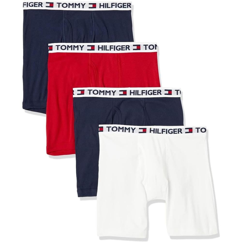 BOXER BRIEF TOMMY HILFIGER COTTON CLASSICS 4-PACK PARA HOMBRE | MULTICOLOR - 1