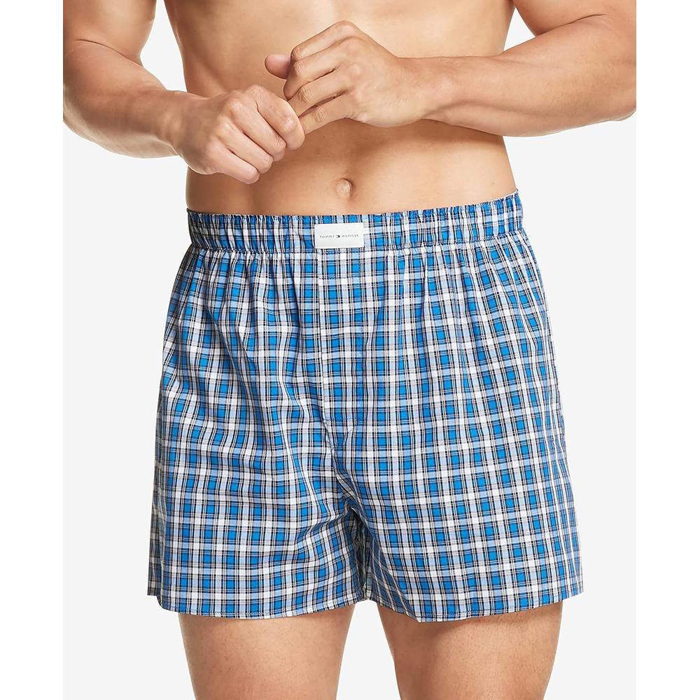 BOXER TOMMY HILFIGER COTTON CLASSICS WOVEN 3-PACK PARA HOMBRE | MULTICOLOR - 2
