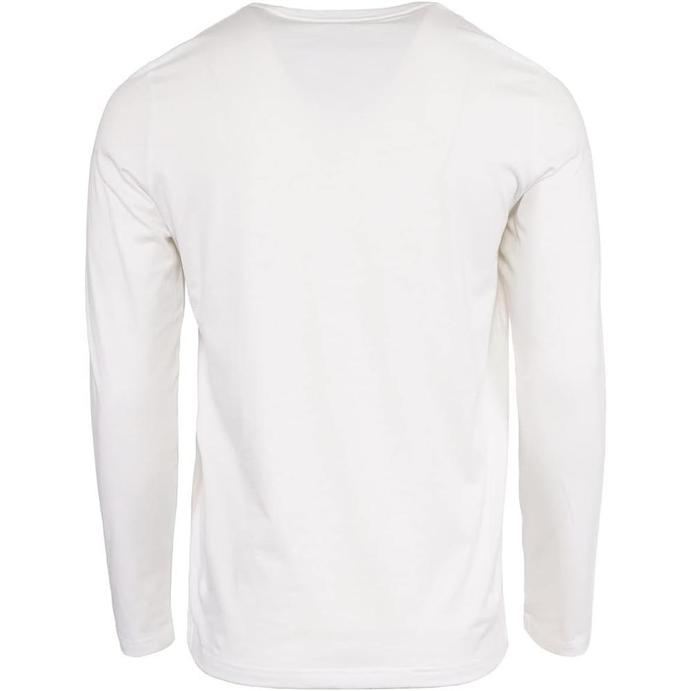 CAMISETA TOMMY HILFIGER FLAG MANGA LARGA PARA HOMBRE | BLANCO - 3