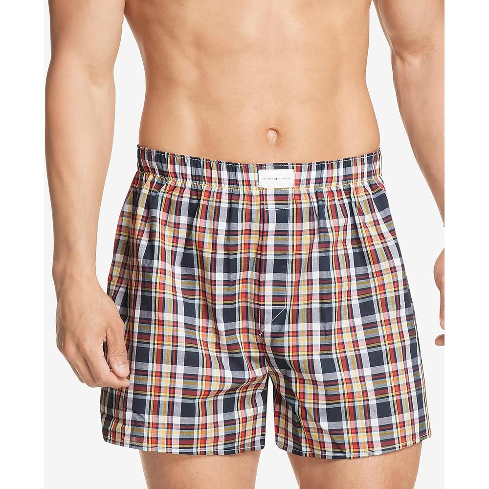 BOXER TOMMY HILFIGER COTTON CLASSICS WOVEN 3-PACK PARA HOMBRE | MULTICOLOR - 2