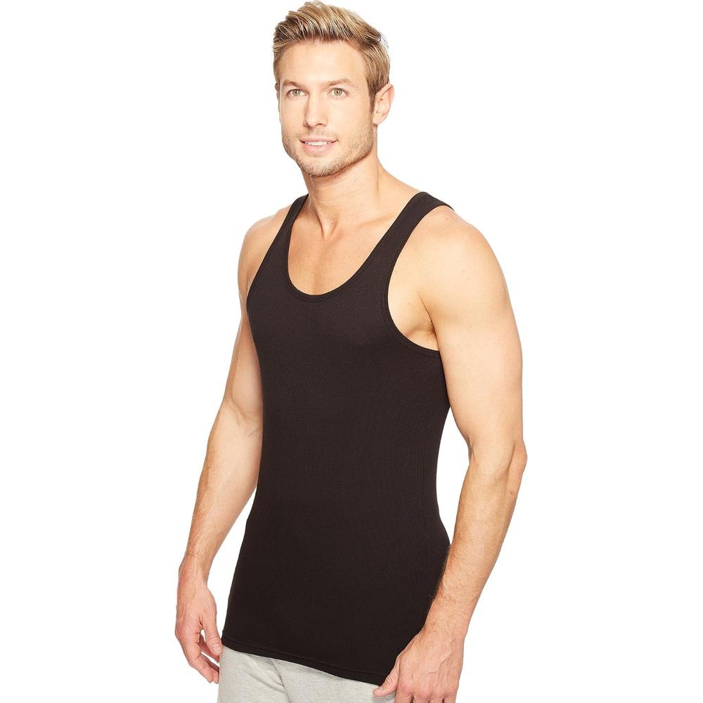 CAMISETA TOMMY HILFIGER COTTON CLASSICS 3-PACK PARA HOMBRE | NEGRO - 3