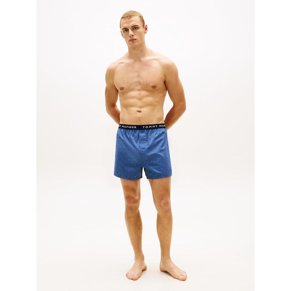 BOXER TOMMY HILFIGER WOVEN COTTON 4-PACK PARA HOMBRE | MULTICOLOR - 5