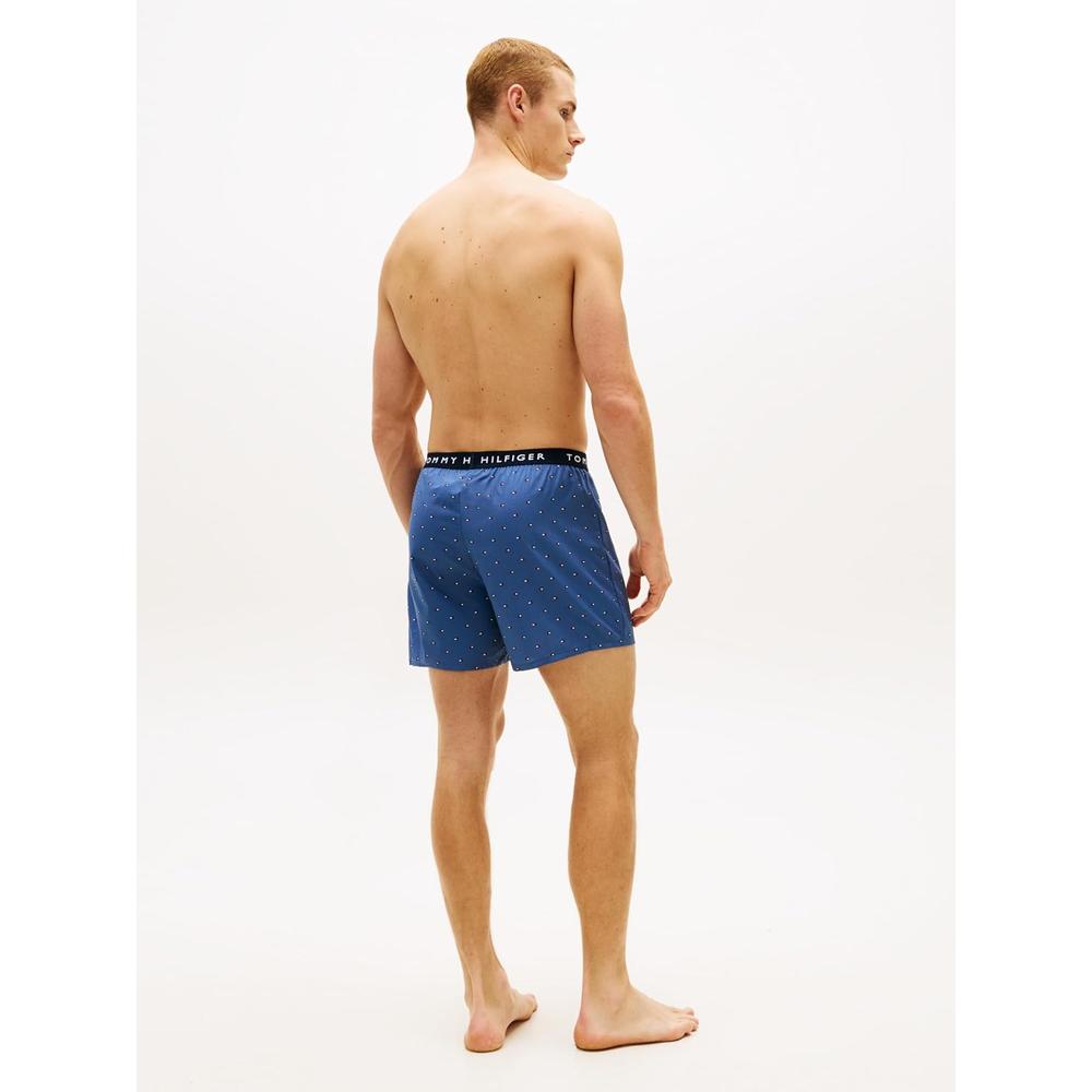 BOXER TOMMY HILFIGER WOVEN COTTON 4-PACK PARA HOMBRE | MULTICOLOR - 5