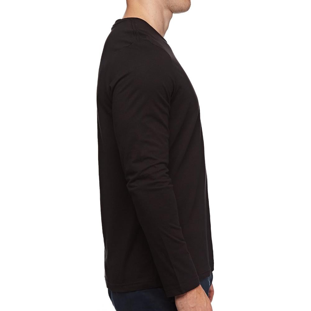 CAMISETA TOMMY HILFIGER FLAG MANGA LARGA PARA HOMBRE | NEGRO - 2