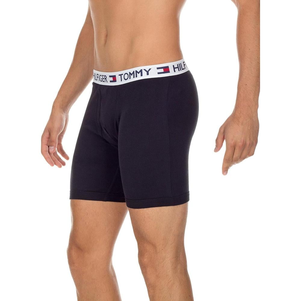 BOXER BRIEF TOMMY HILFIGER COTTON CLASSICS 4-PACK PARA HOMBRE | NEGRO - 2