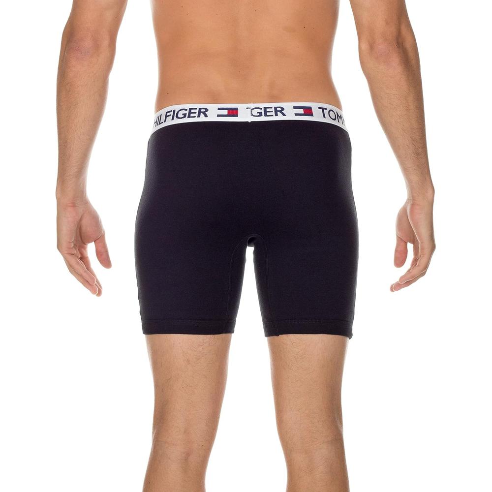 BOXER BRIEF TOMMY HILFIGER COTTON CLASSICS 4-PACK PARA HOMBRE | NEGRO - 3
