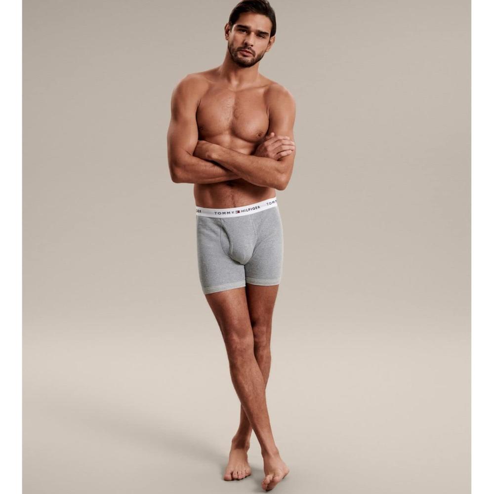 BOXER BRIEF TOMMY HILFIGER COTTON CLASSICS 4-PACK PARA HOMBRE | NEGRO - 5