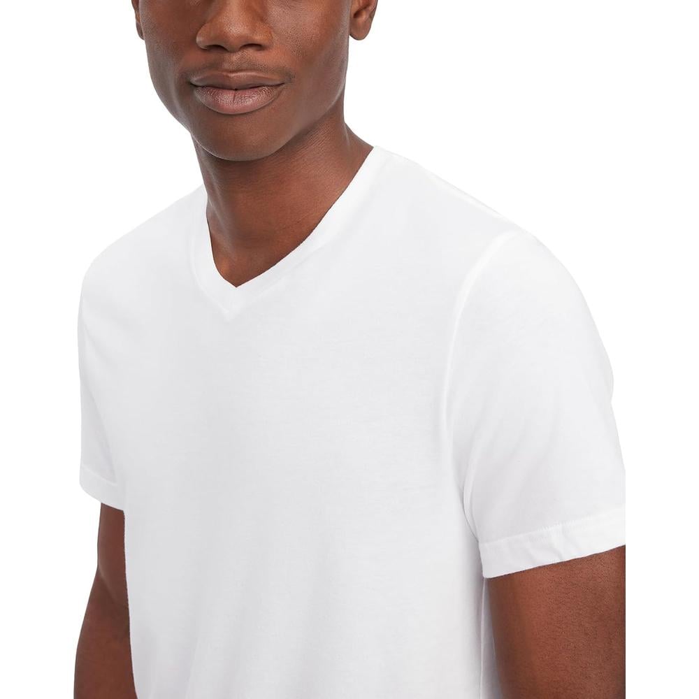 CAMISETA INTERIOR TOMMY HILFIGER COTTON CLASSIC V-NECK 3 PACK PARA HOMBRE | MULTICOLOR - 2