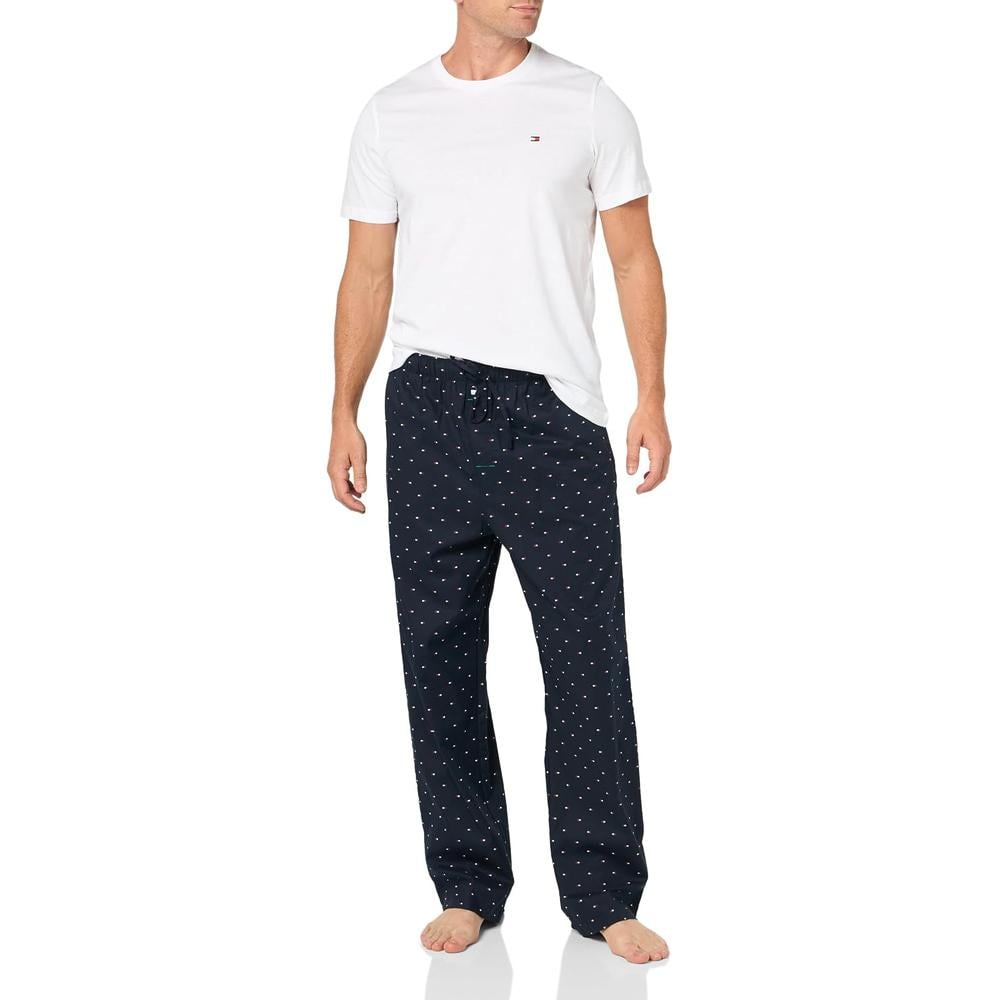 CONJUNTO DE PIJAMA TOMMY HILFIGER POPLIN PARA HOMBRE | MULTICOLOR - 1