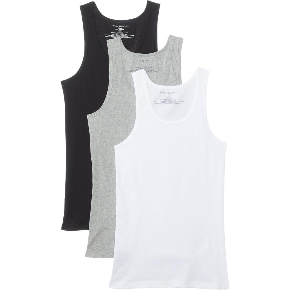 CAMISETA TOMMY HILFIGER COTTON CLASSICS 3-PACK PARA HOMBRE | MULTICOLOR - 1
