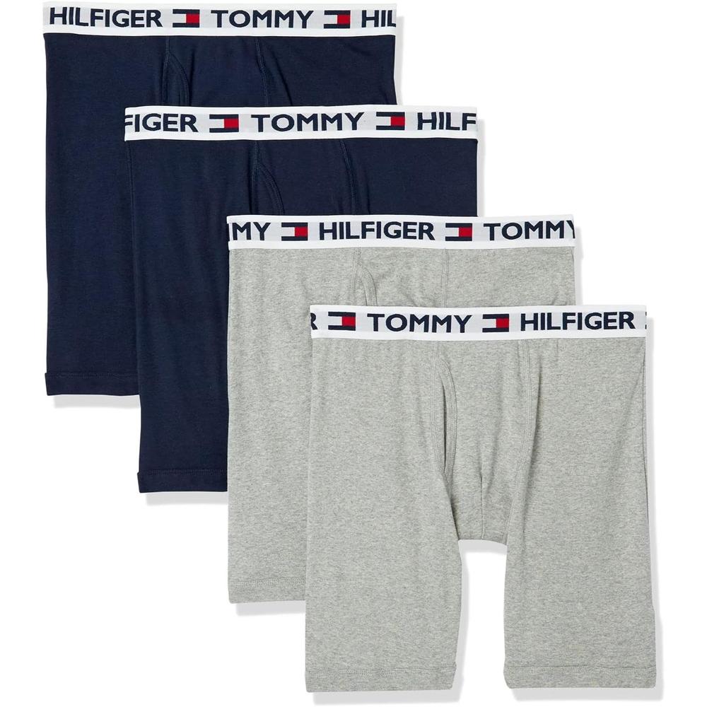 BOXER BRIEF TOMMY HILFIGER COTTON CLASSICS 4-PACK PARA HOMBRE | MULTICOLOR - 1