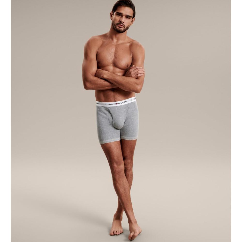 BOXER BRIEF TOMMY HILFIGER COTTON CLASSICS 4-PACK PARA HOMBRE | MULTICOLOR - 4