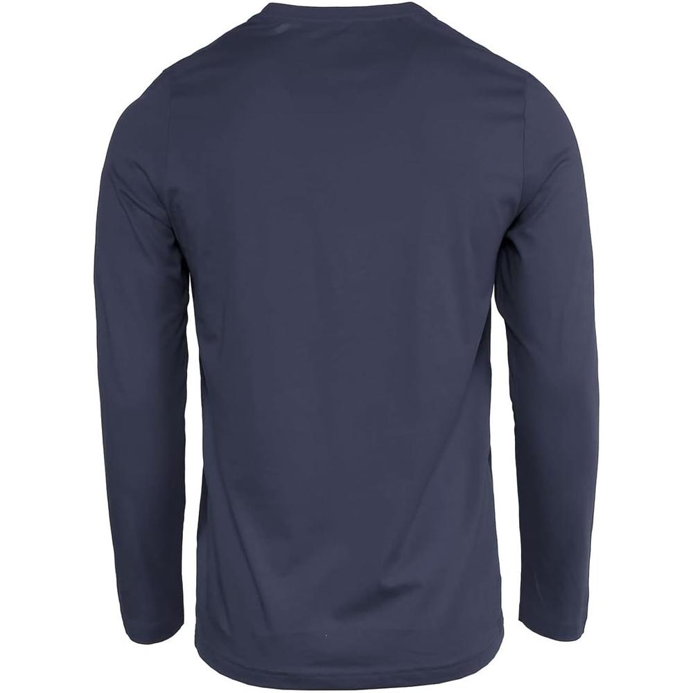 CAMISETA TOMMY HILFIGER FLAG MANGA LARGA PARA HOMBRE | AZUL - 4