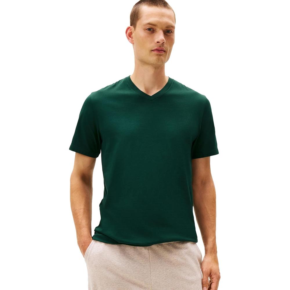 CAMISETA INTERIOR TOMMY HILFIGER COTTON CLASSIC V-NECK 3 PACK PARA HOMBRE | MULTICOLOR - 2