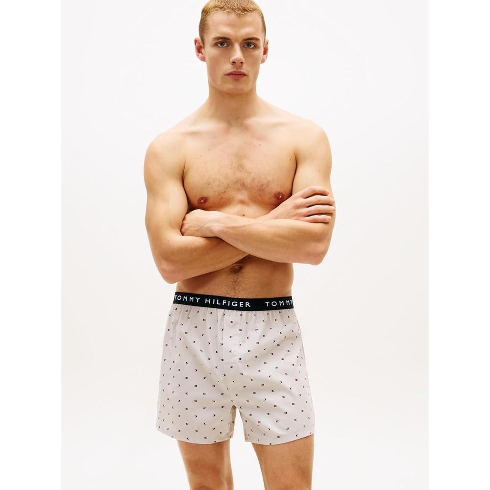 BOXER TOMMY HILFIGER WOVEN COTTON 4-PACK PARA HOMBRE | MULTICOLOR - 3