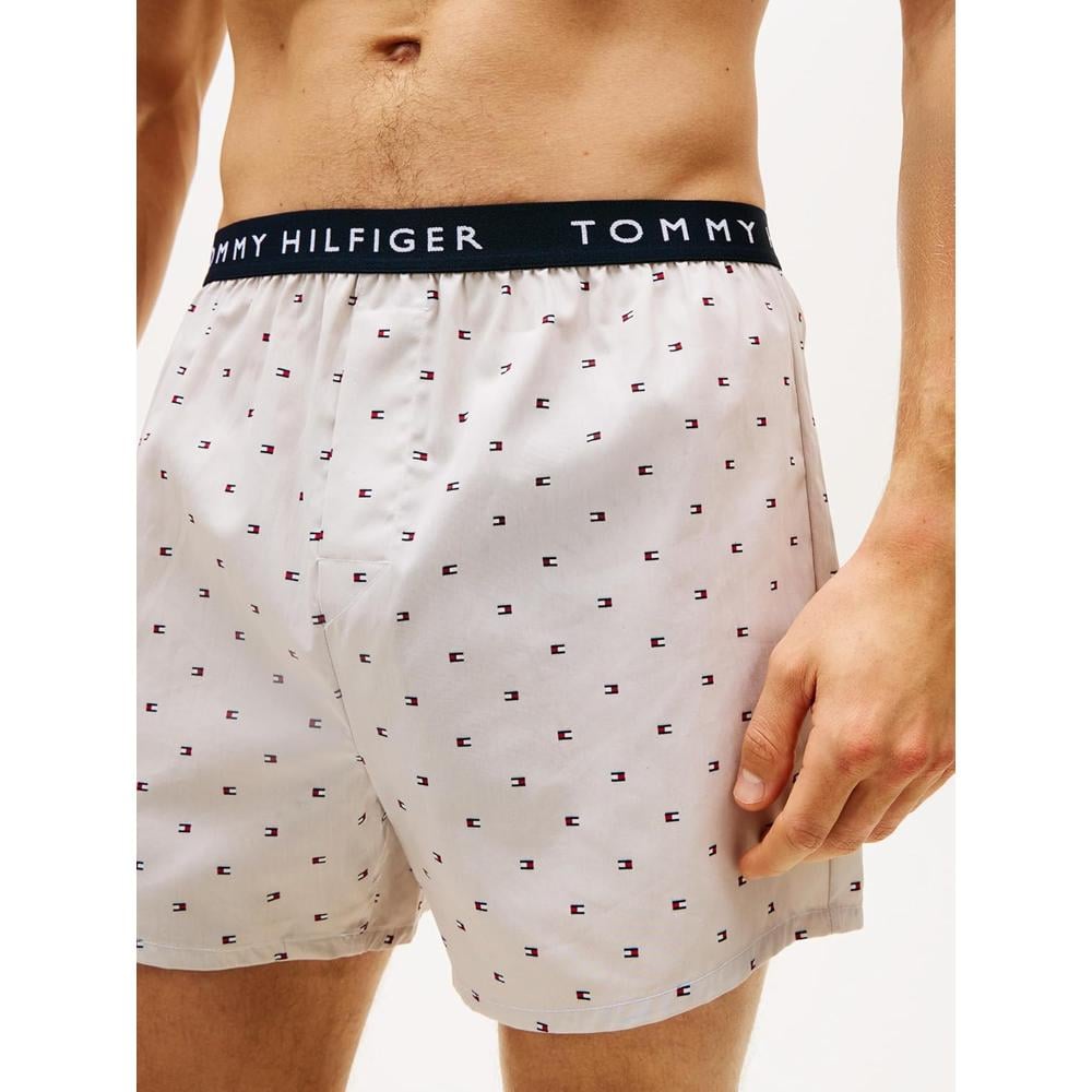 BOXER TOMMY HILFIGER WOVEN COTTON 4-PACK PARA HOMBRE | MULTICOLOR - 4