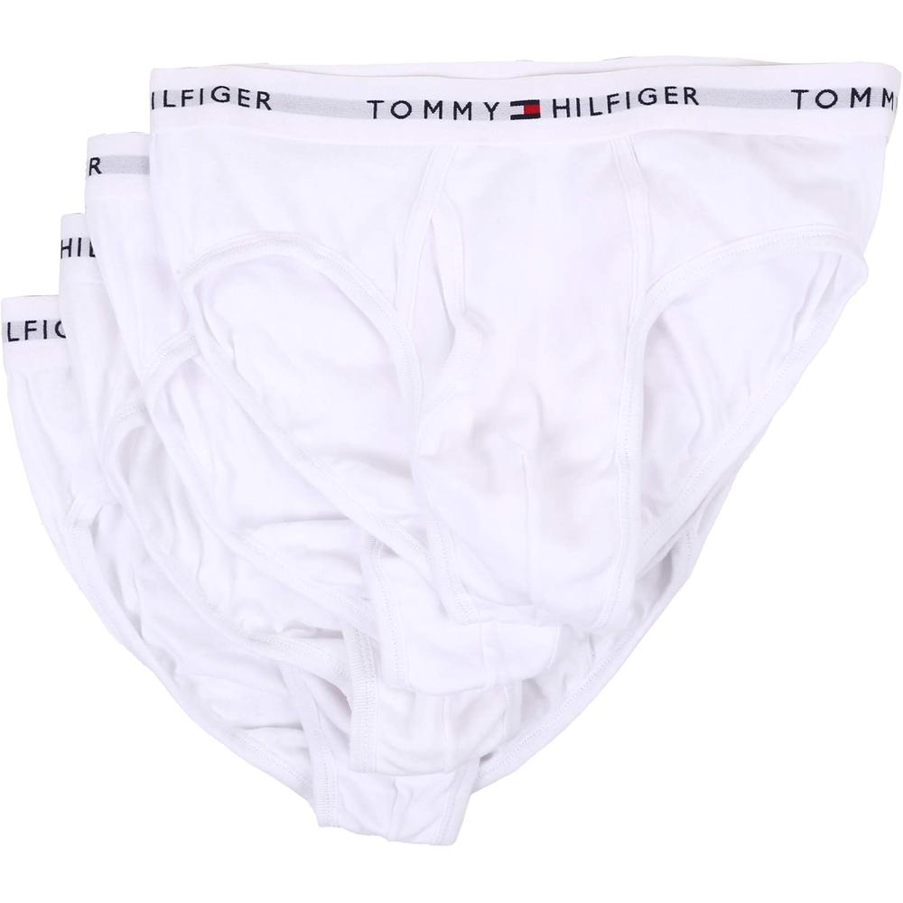 ROPA INTERIOR TOMMY HILFIGER COTTON CLASSIC 4-PACK PARA HOMBRE | BLANCO - 1