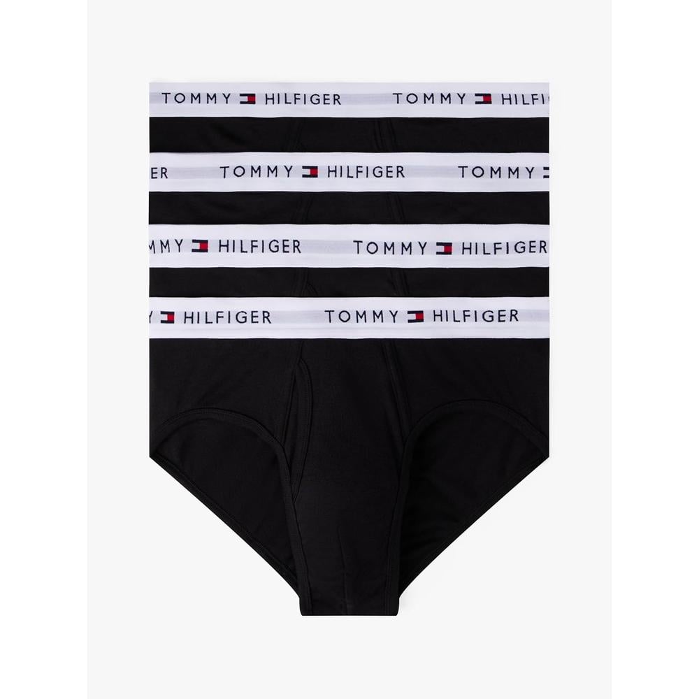 ROPA INTERIOR TOMMY HILFIGER COTTON CLASSIC 4-PACK PARA HOMBRE | NEGRO - 1