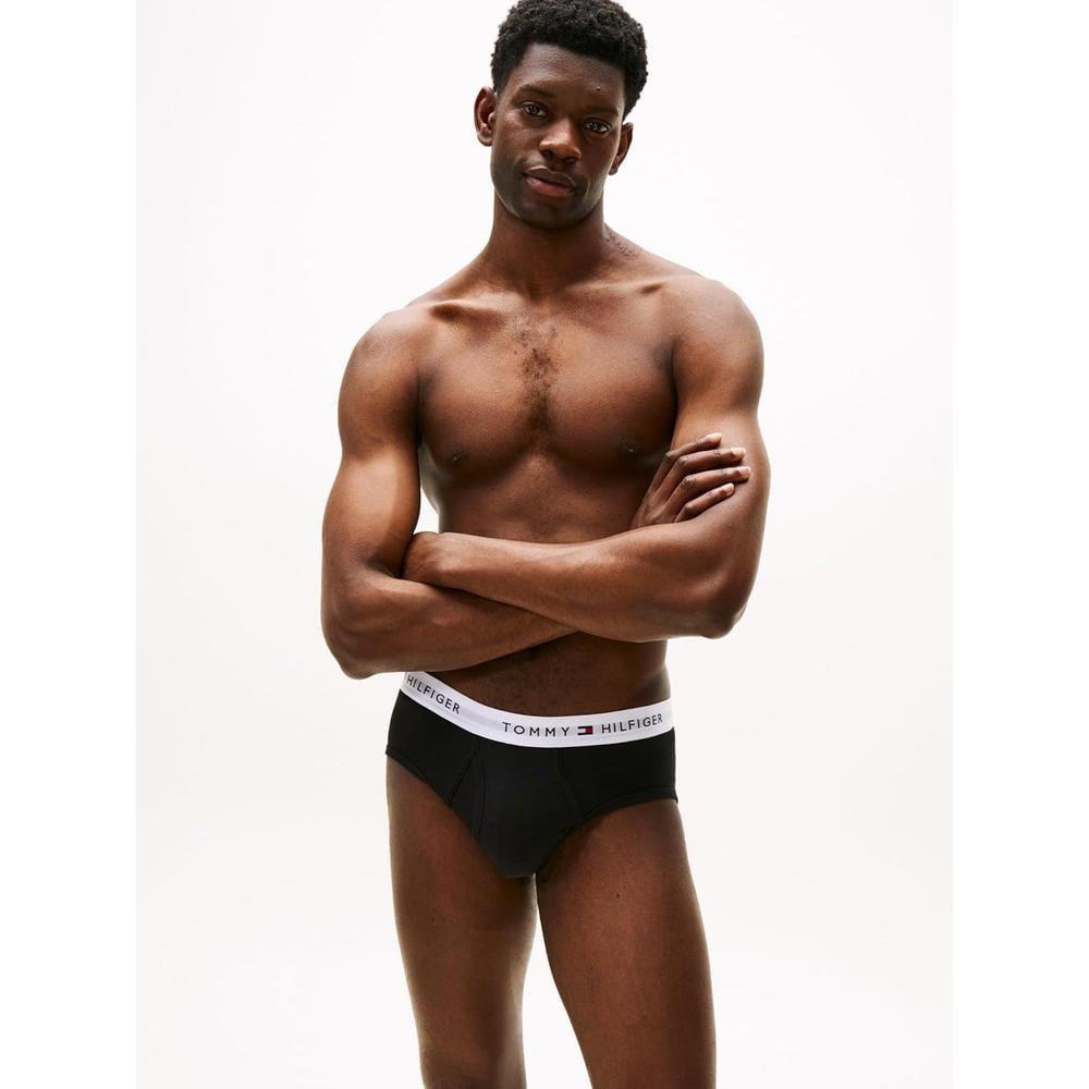 ROPA INTERIOR TOMMY HILFIGER COTTON CLASSIC 4-PACK PARA HOMBRE | NEGRO - 4