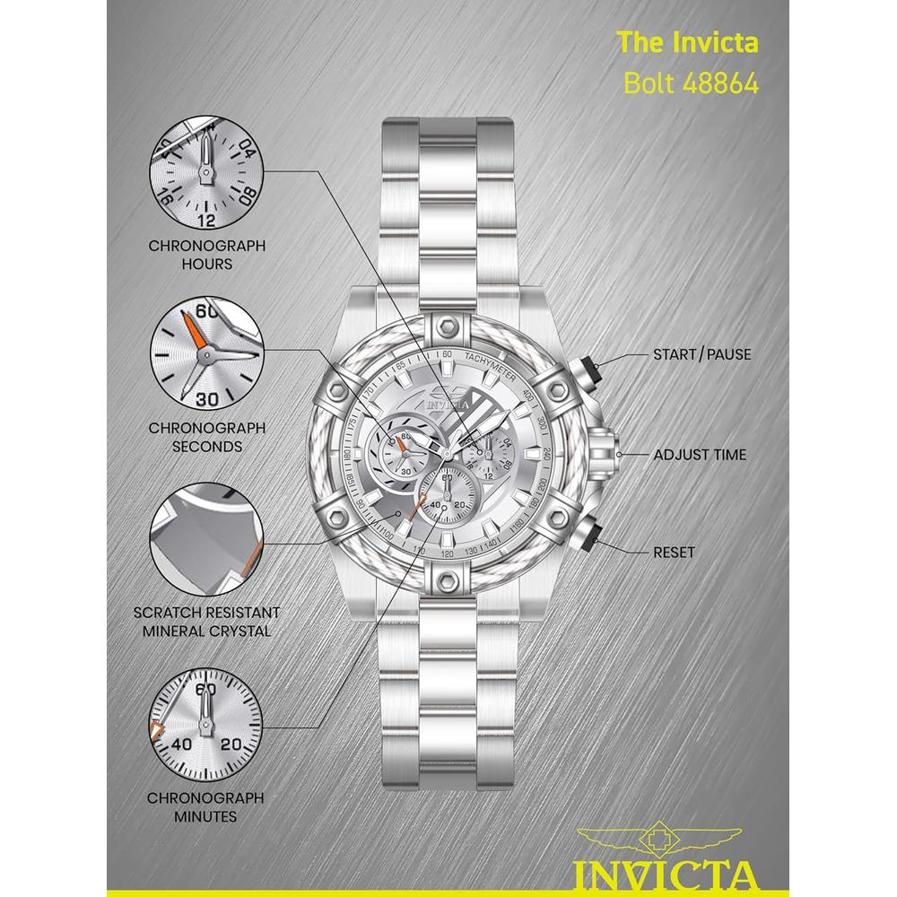 INVICTA BOLT 48864 RELOJ HOMBRE - 4