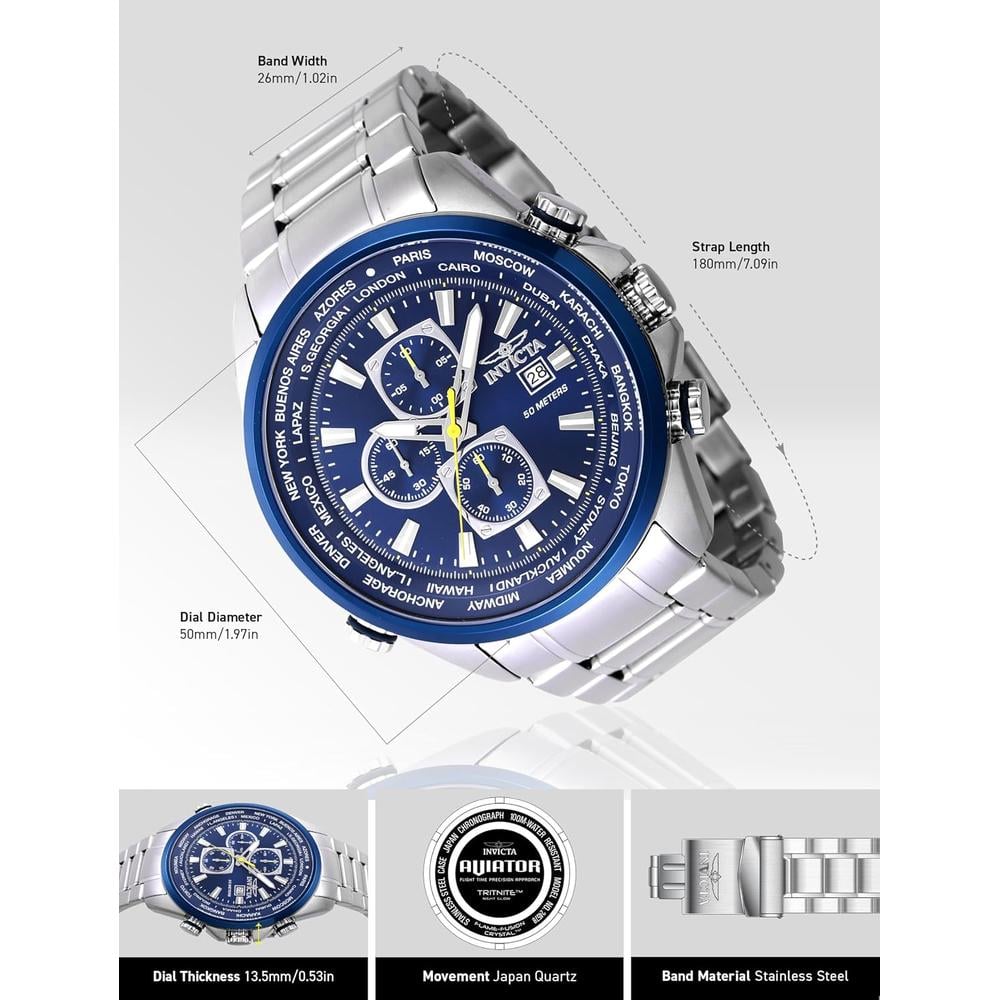 INVICTA AVIATOR 47818 RELOJ HOMBRE - 3